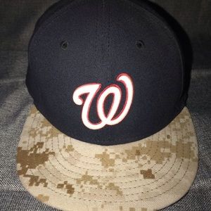 Official MLB 15’ Washington Nationals Fitted Hat